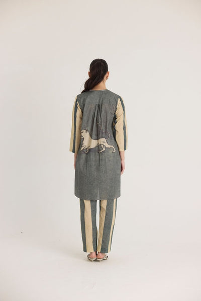 PAWS SHORT KURTA SET
