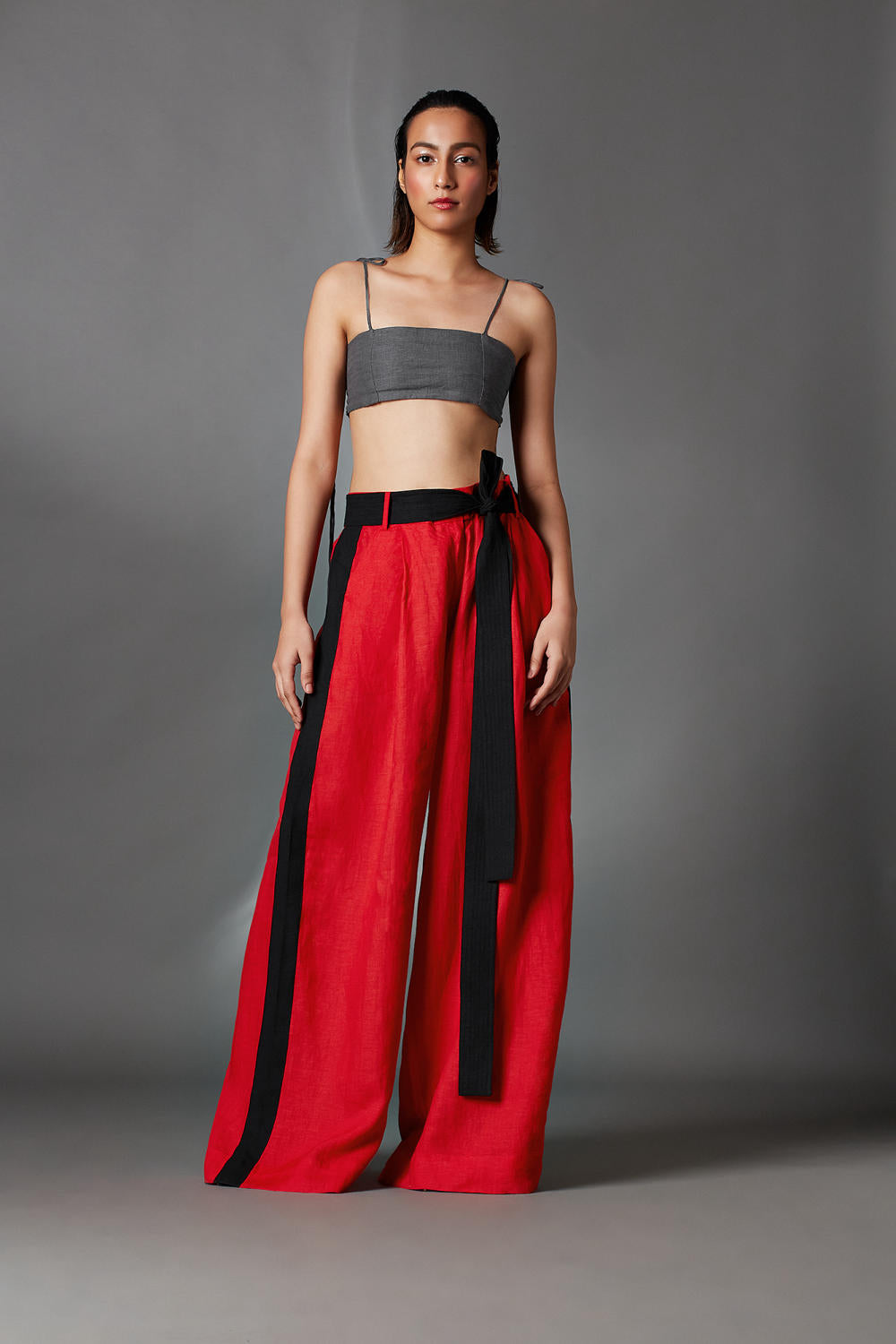 Aera Trousers-Red