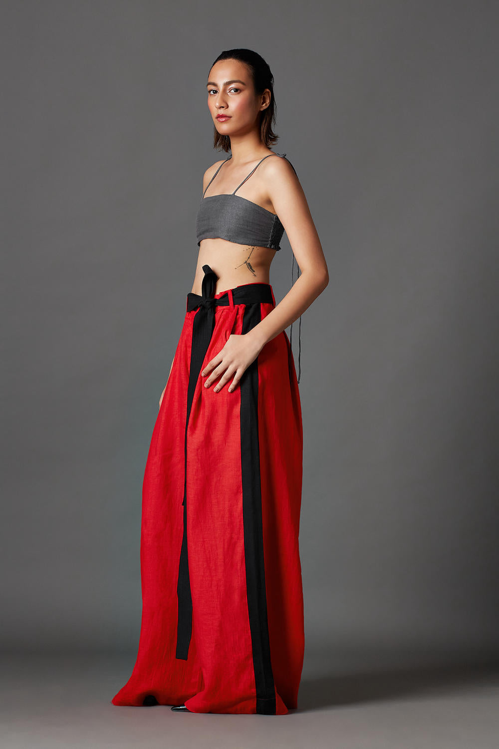 Aera Trousers-Red