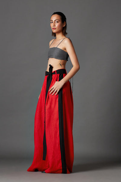 Aera Trousers-Red