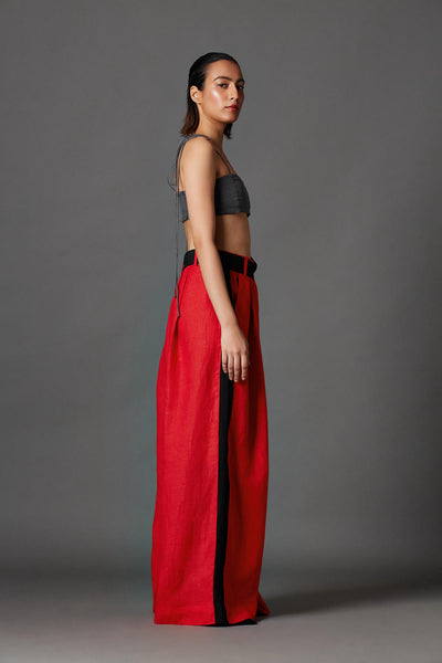 Aera Trousers-Red