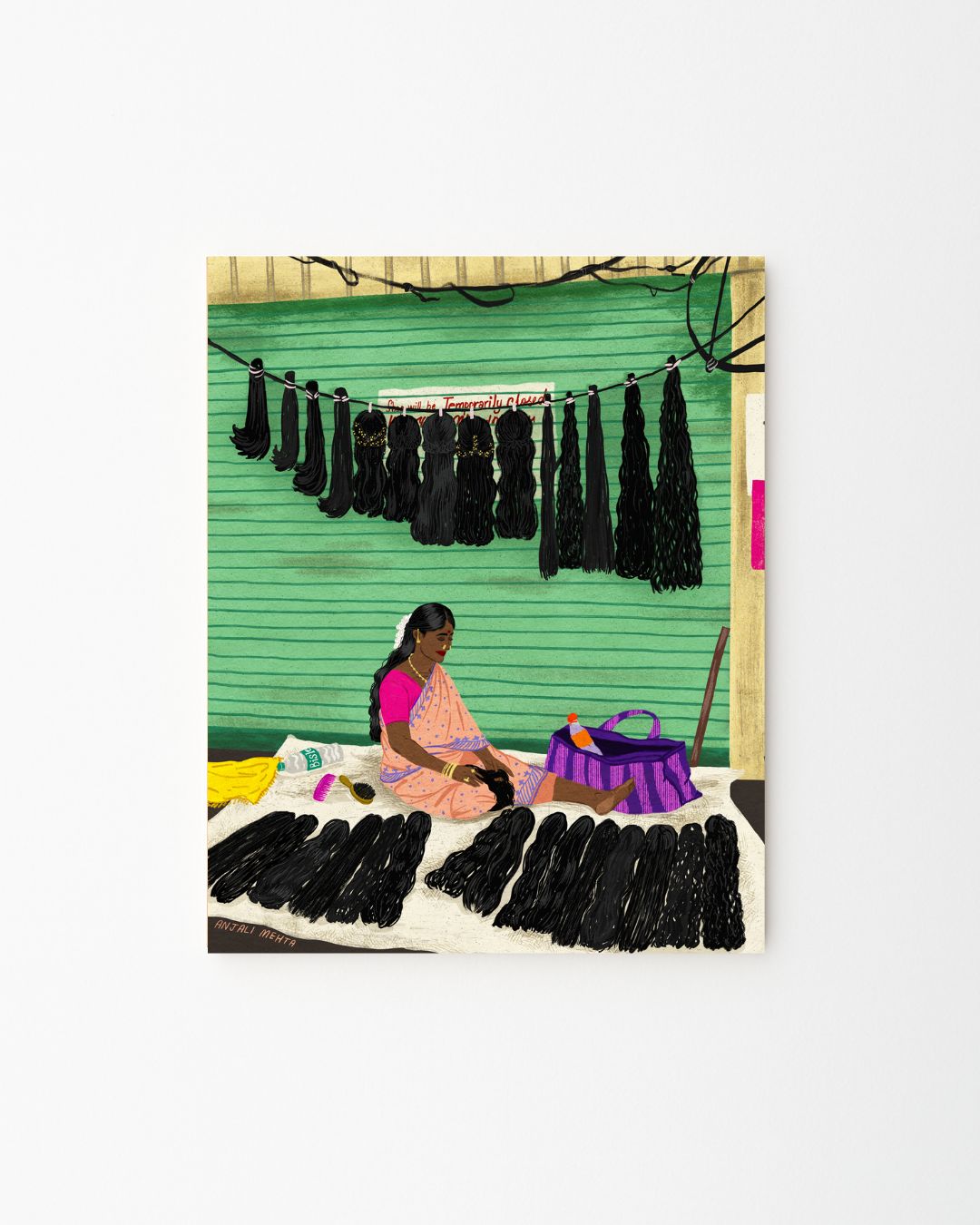 Wig seller