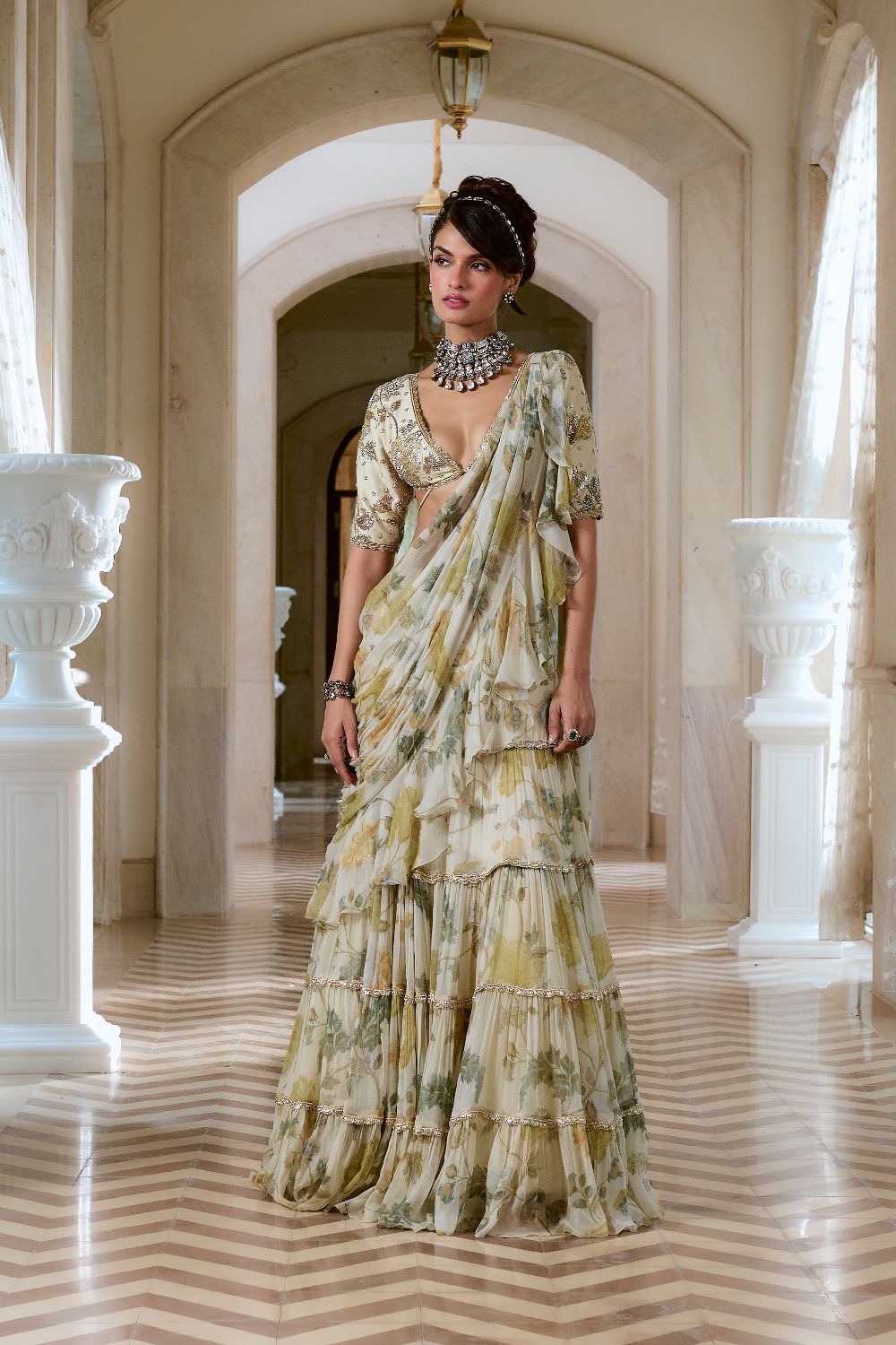 PH-2759 PERLA SAREE SET