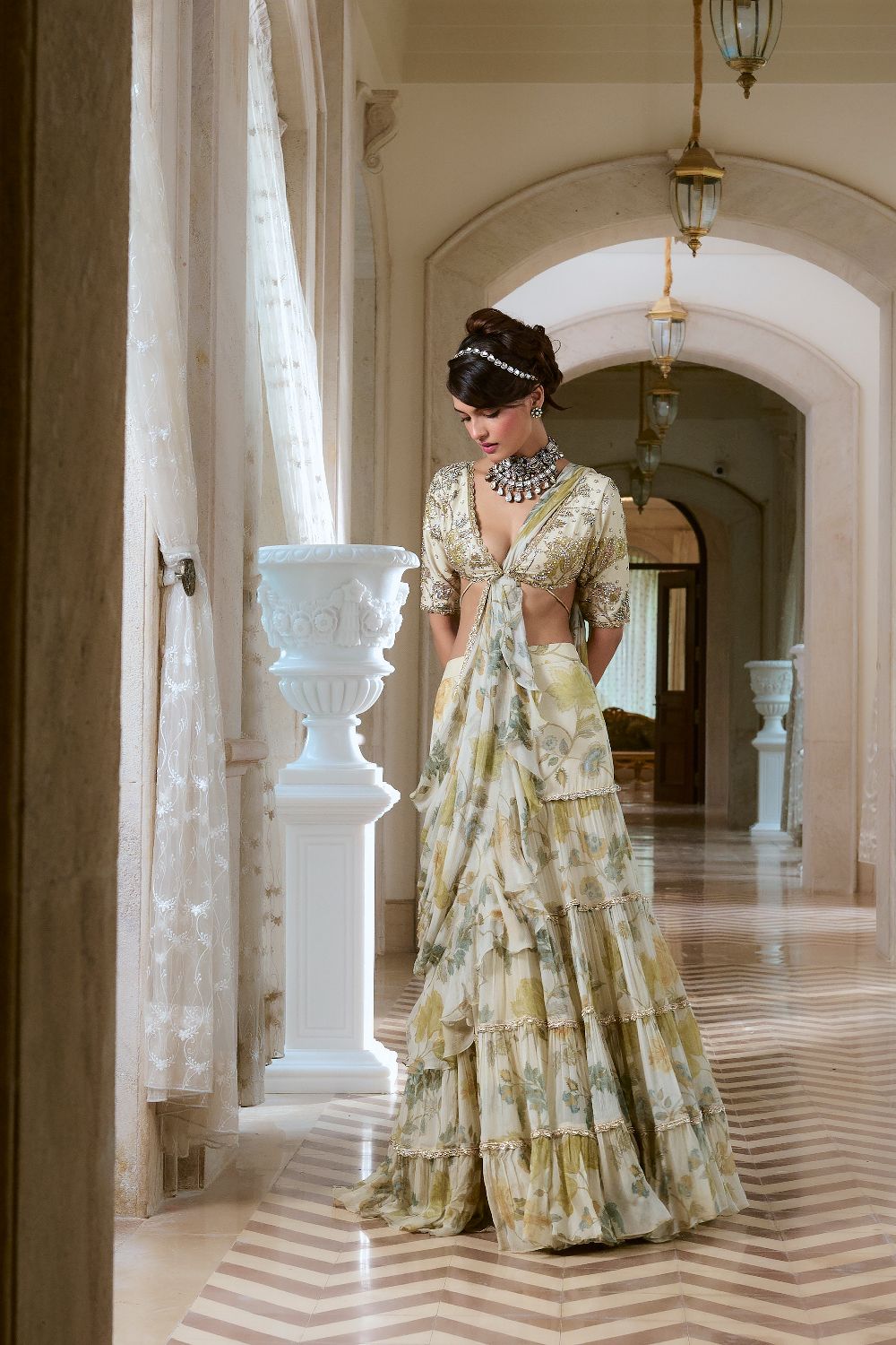 PH-2759 PERLA SAREE SET