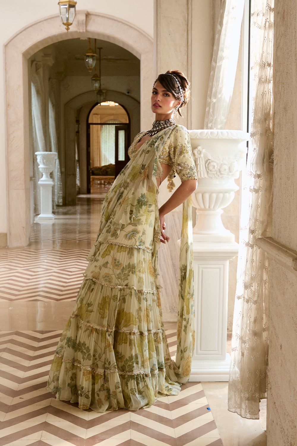 PH-2759 PERLA SAREE SET