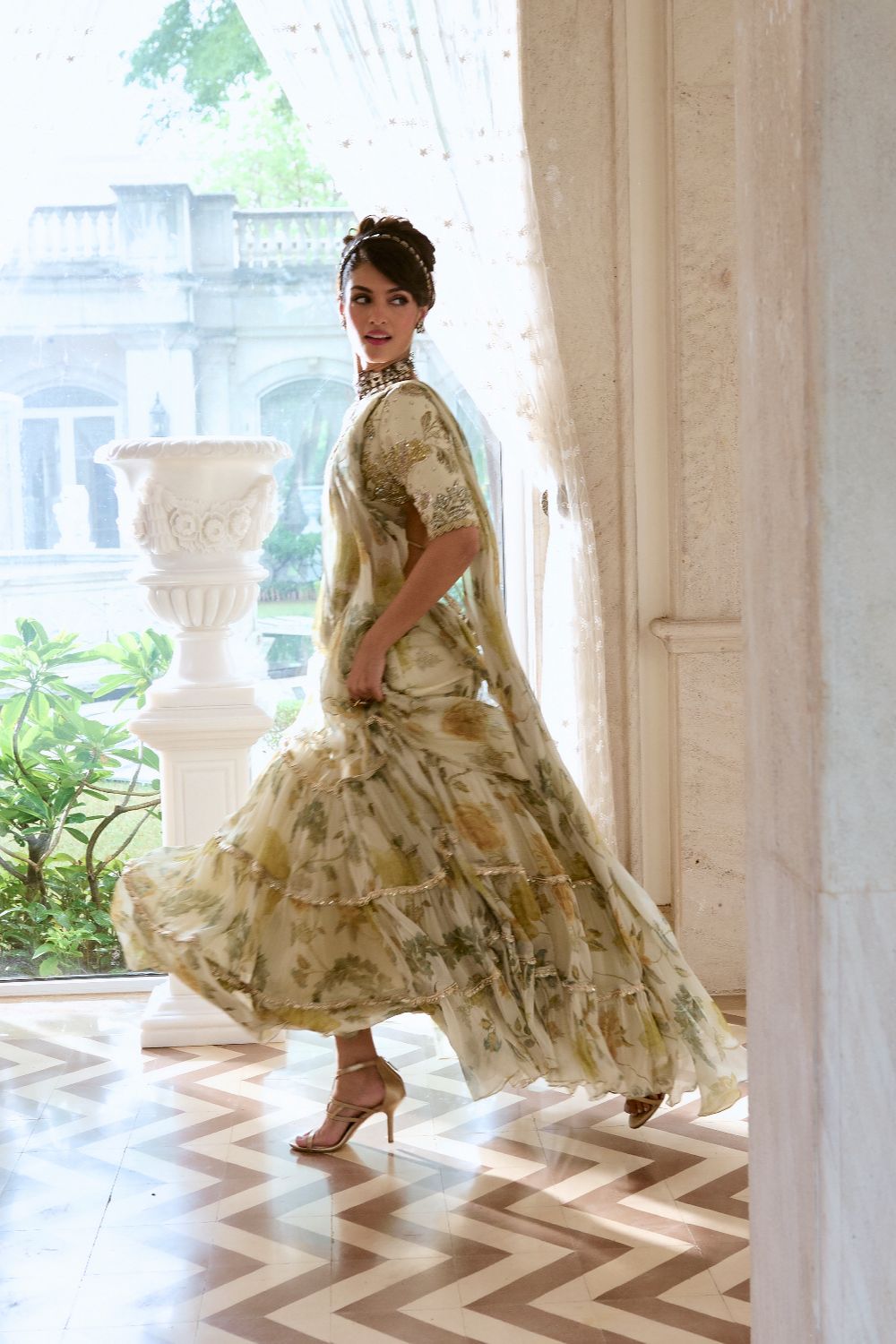 PH-2759 PERLA SAREE SET