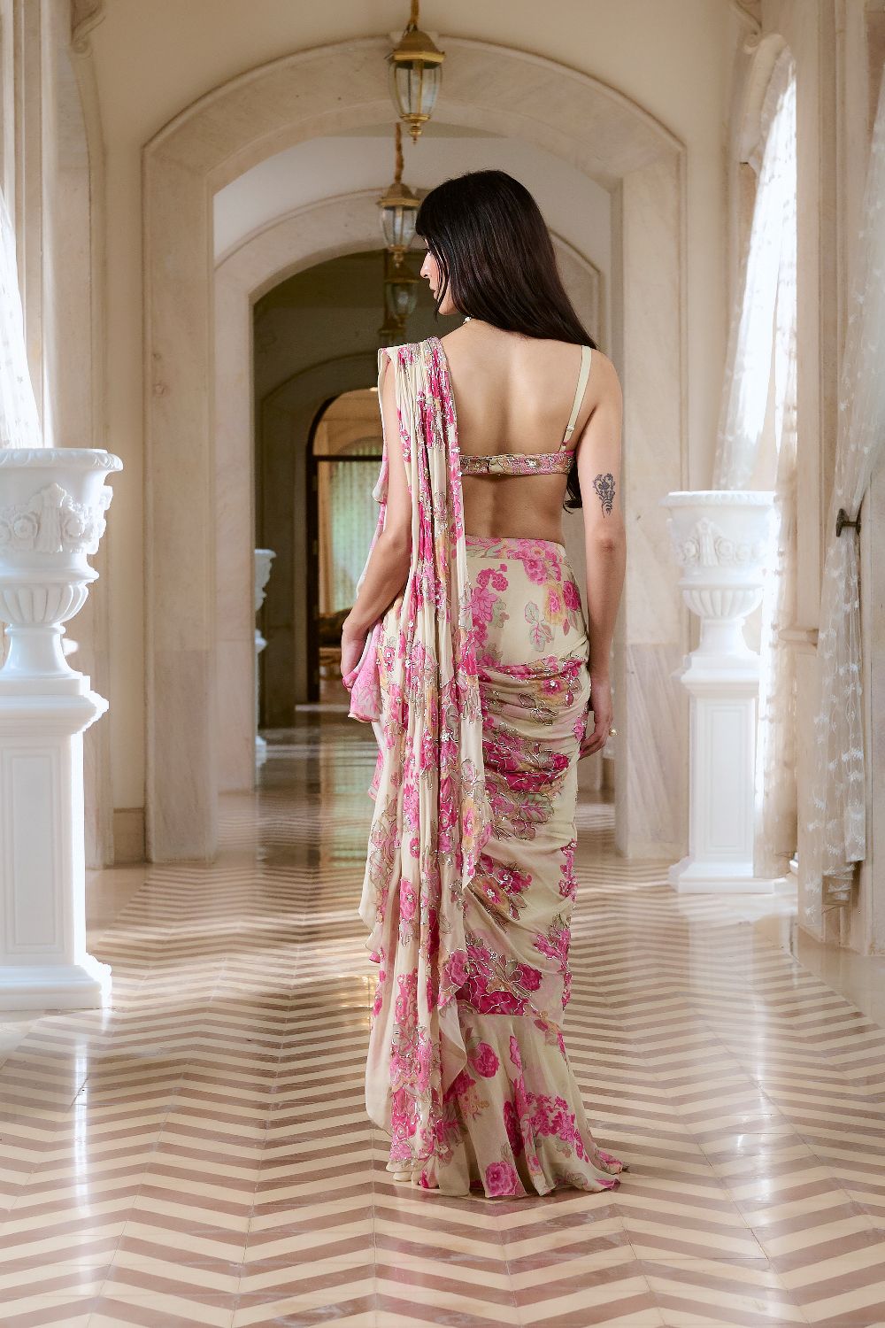 PH-2760 ELETTRA SAREE SET