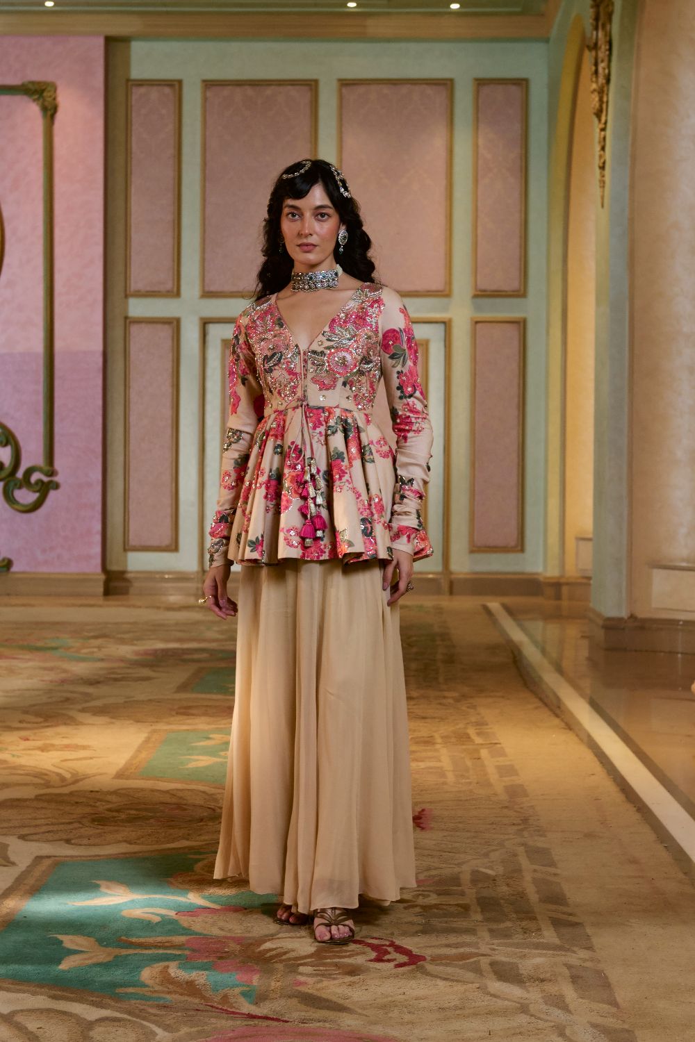 PH-2762 [H] JOSIE PEPLUM SET