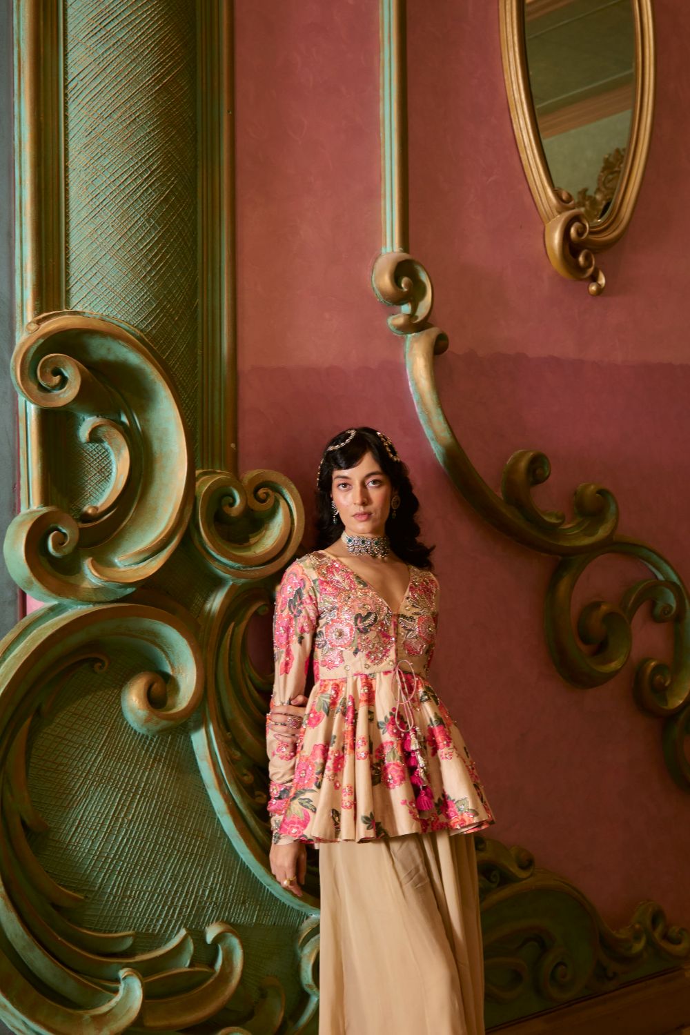 PH-2762 [H] JOSIE PEPLUM SET