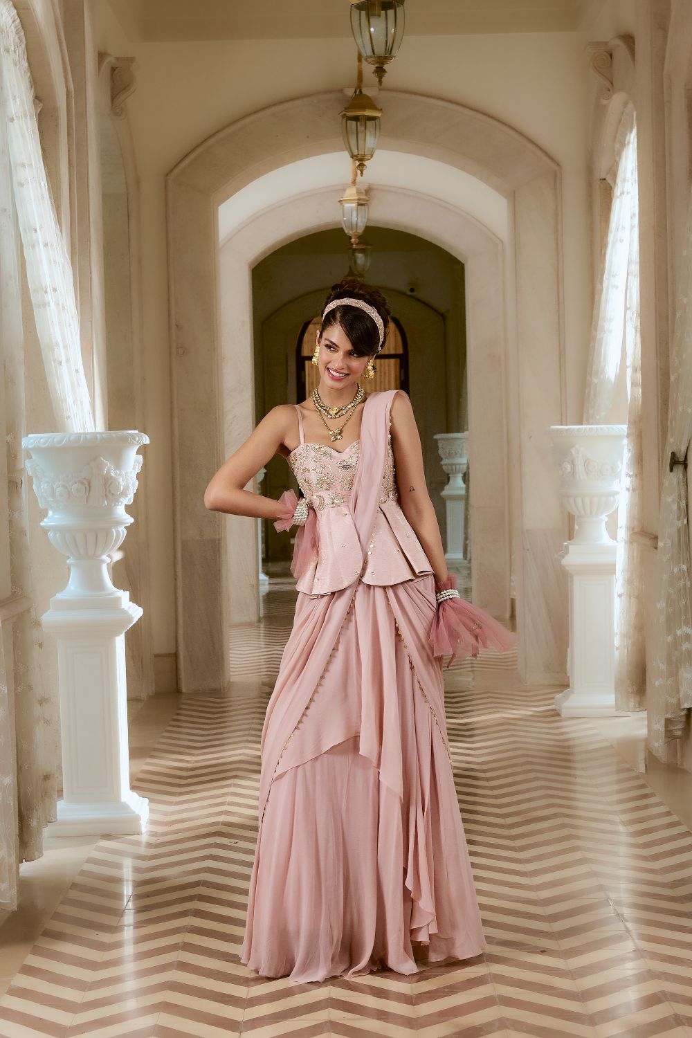 PH-2767 PAOLA SAREE SET