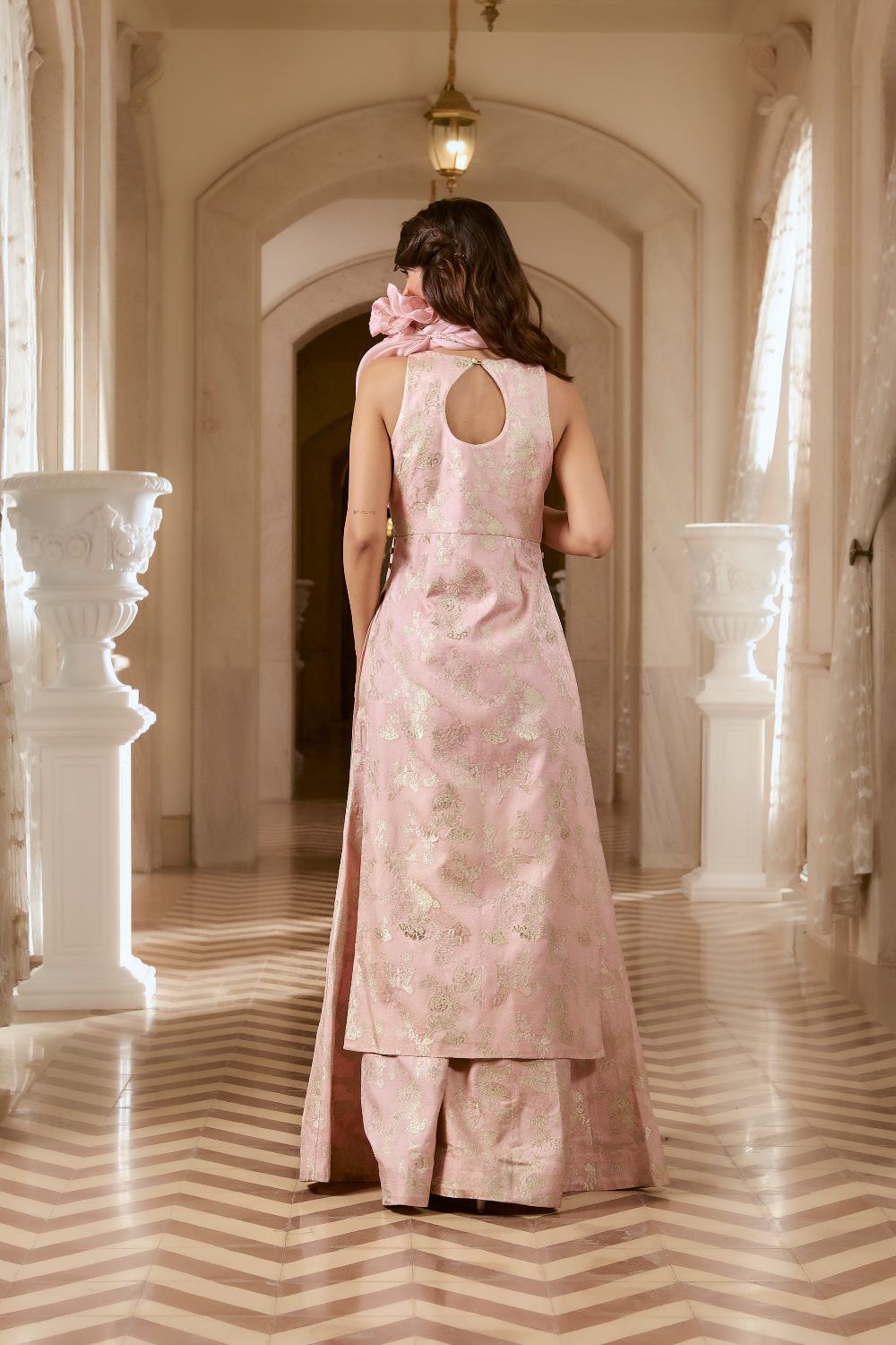 PH-2768 CHIARA KURTA SET – PINK