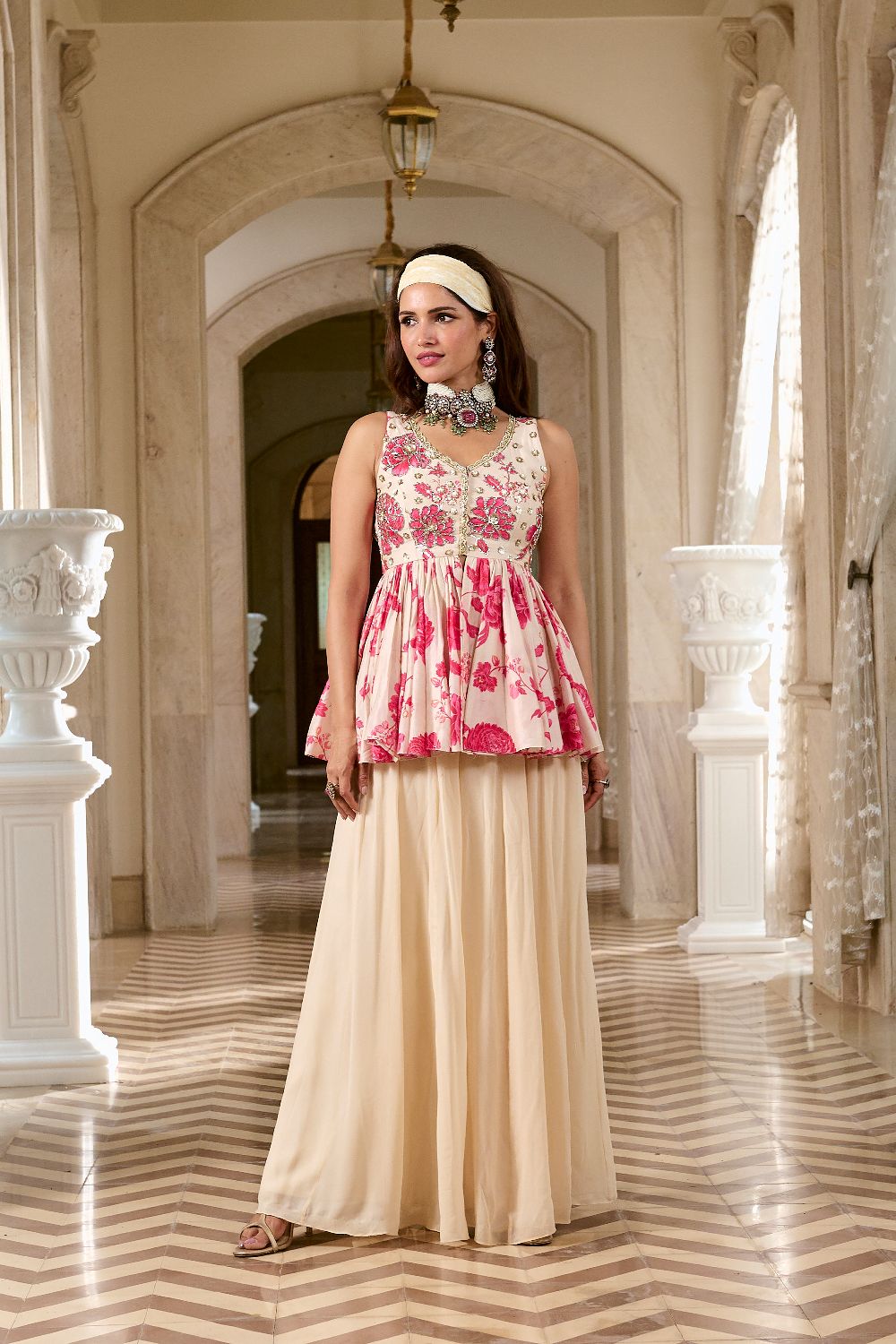 PH-2775 NISHI PEPLUM SET