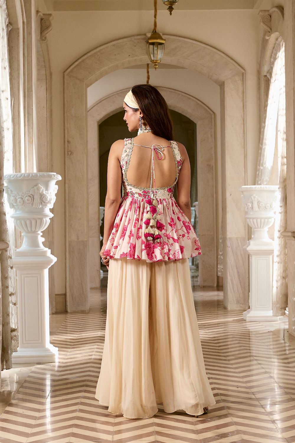 PH-2775 NISHI PEPLUM SET