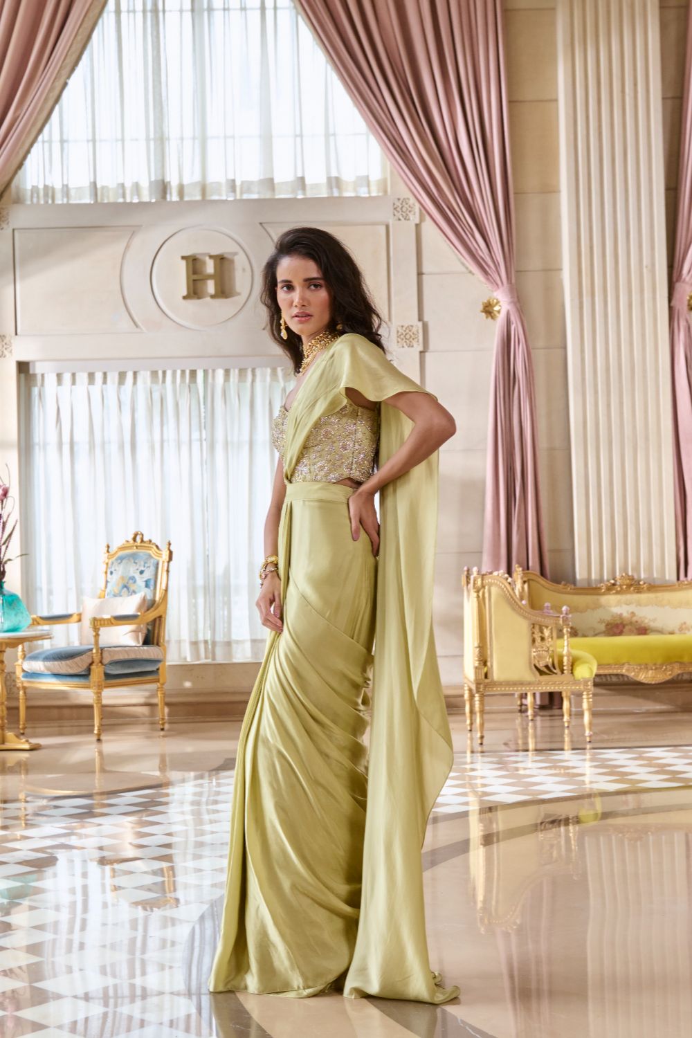 PH-2783 BLYTHE SAREE SET