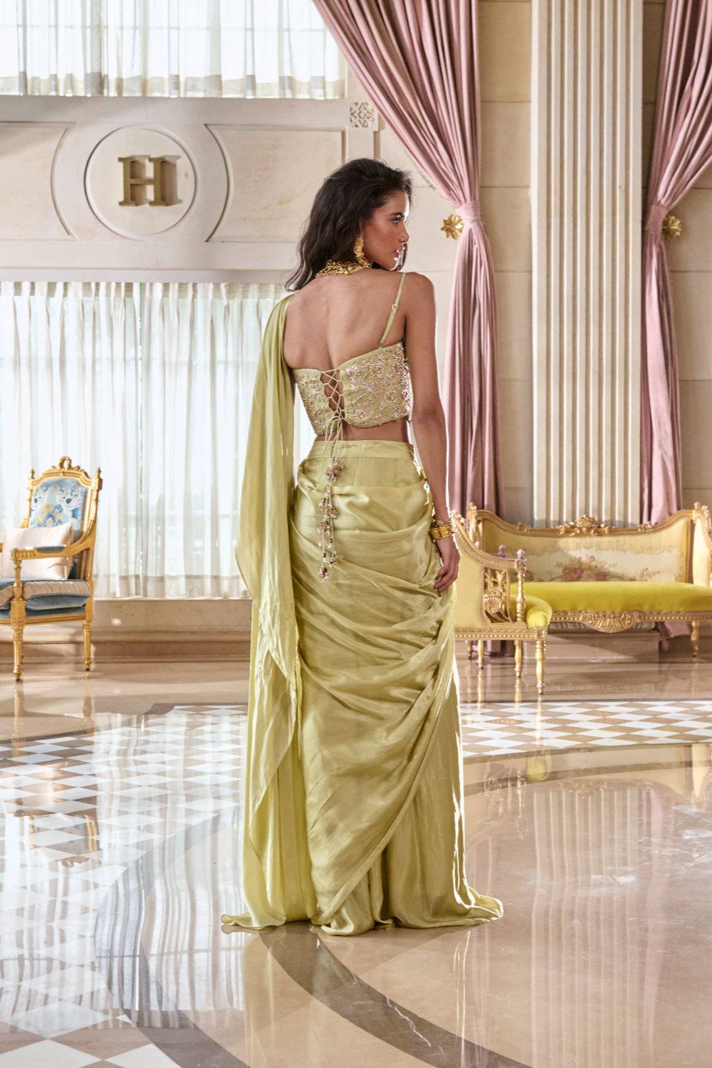 PH-2783 BLYTHE SAREE SET