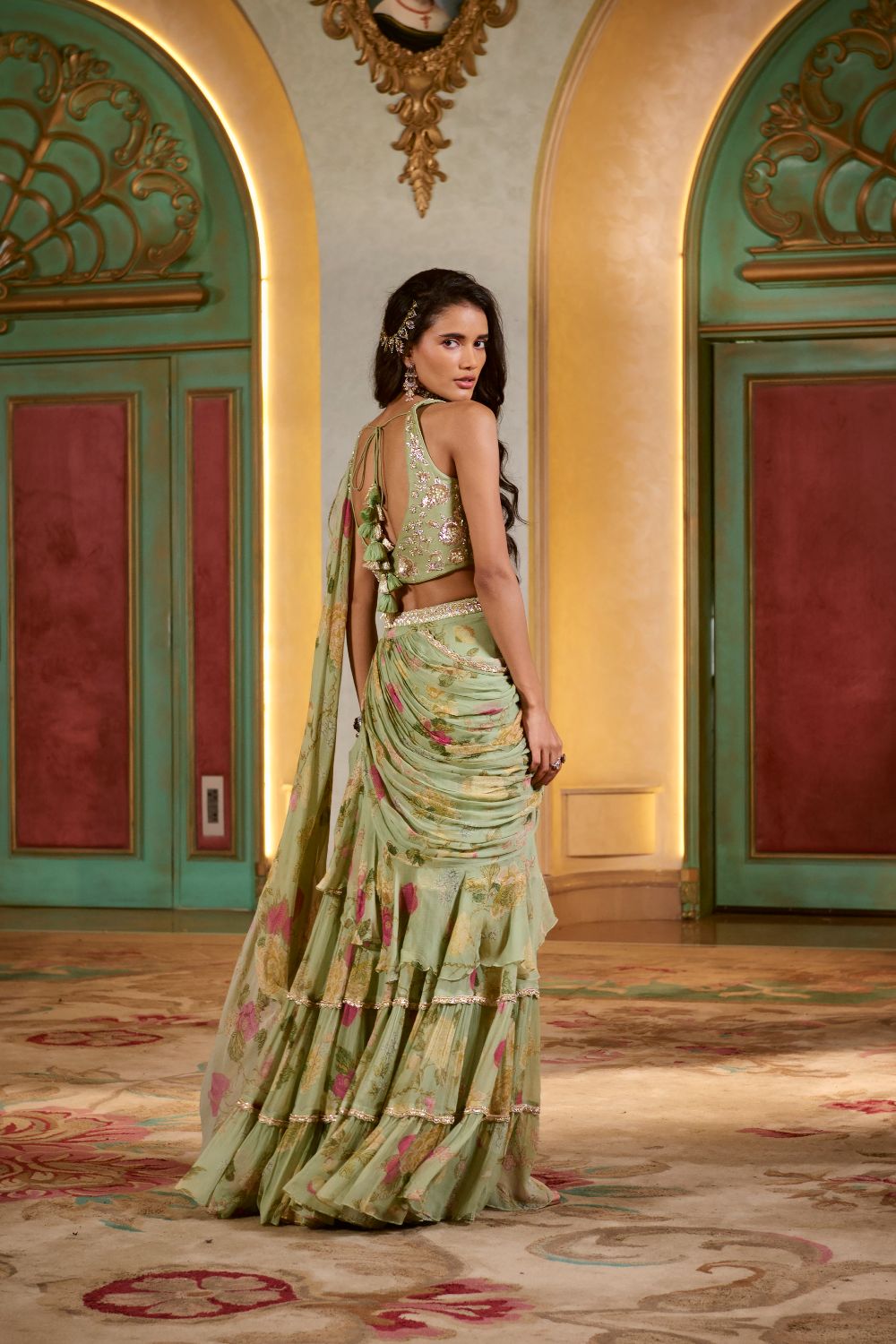 PH-2785 MISAKI SAREE SET