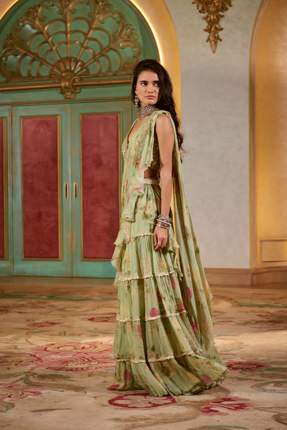 PH-2785 MISAKI SAREE SET