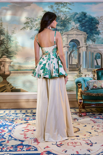 PH-2786 FARAH PEPLUM SET