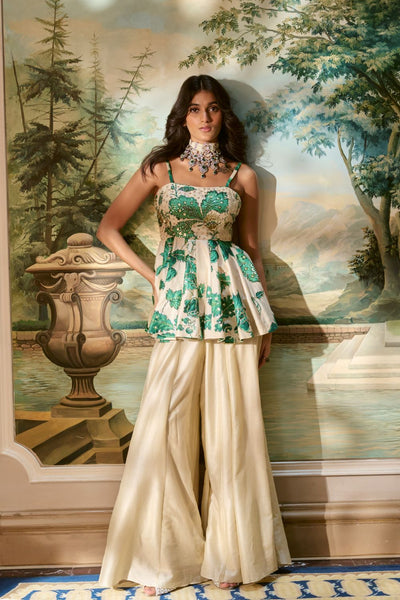 PH-2786 FARAH PEPLUM SET