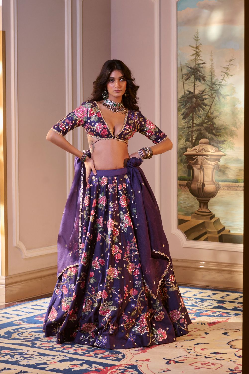 PH-2792 SERAFINA LEHENGA SET