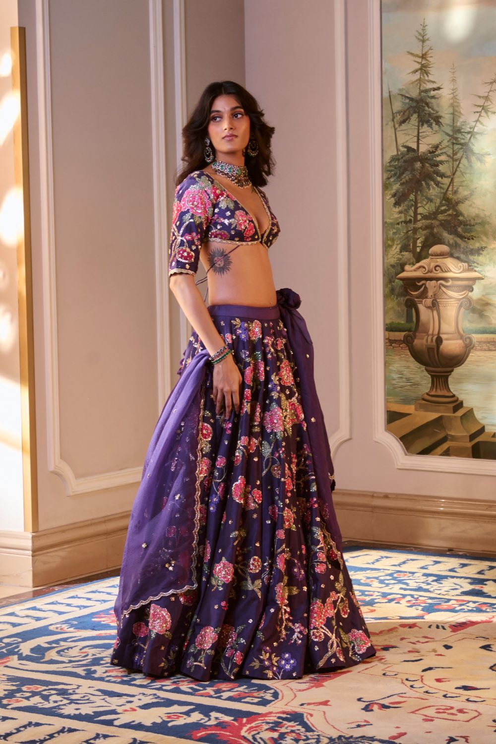 PH-2792 SERAFINA LEHENGA SET