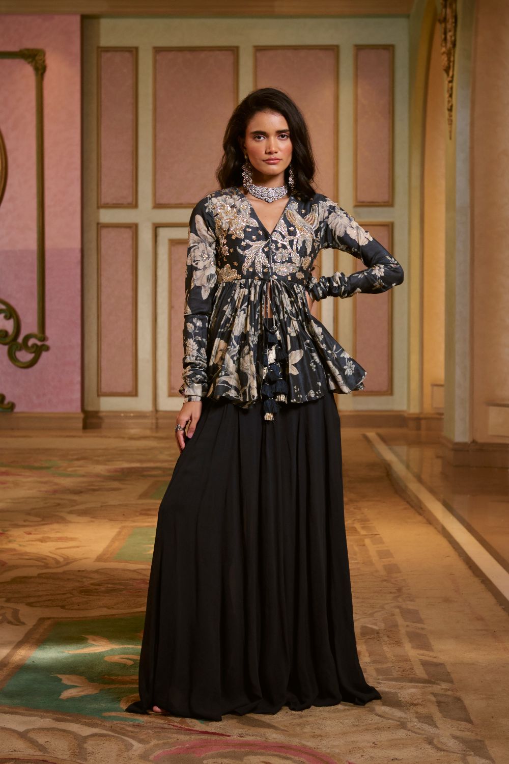 PH-2796 PRIMROSE PEPLUM SET