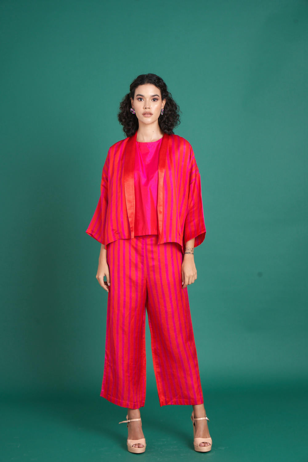 Natasha satin / silk co-ord set