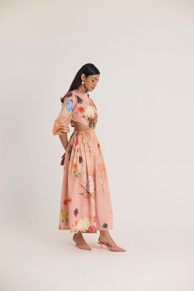 BUTTERCUP BOTH SIDE CUT DRESS