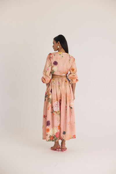 BUTTERCUP BOTH SIDE CUT DRESS