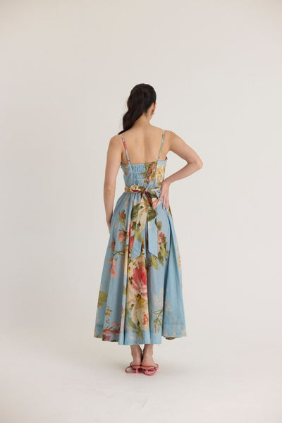 TAFFY COTTON FRILLS DRESS
