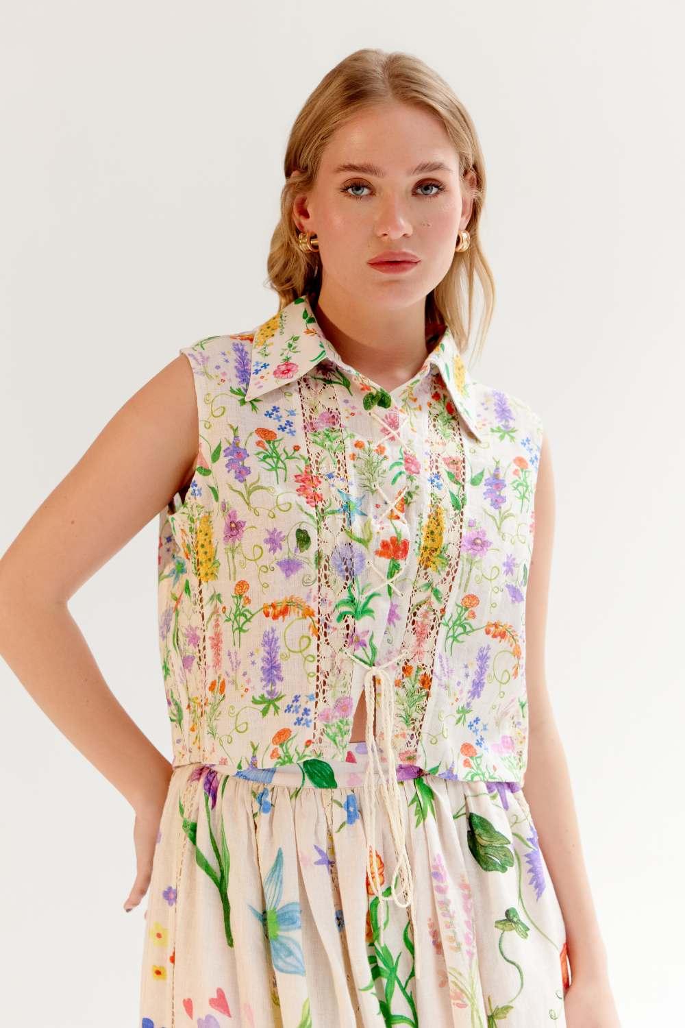 Freya Shirt - Flora