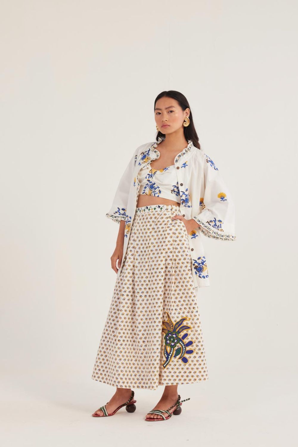 Tora Pleated Skirt