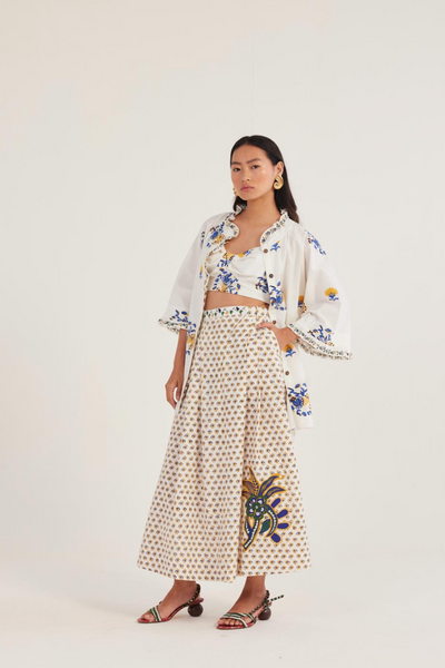 Tora Pleated Skirt
