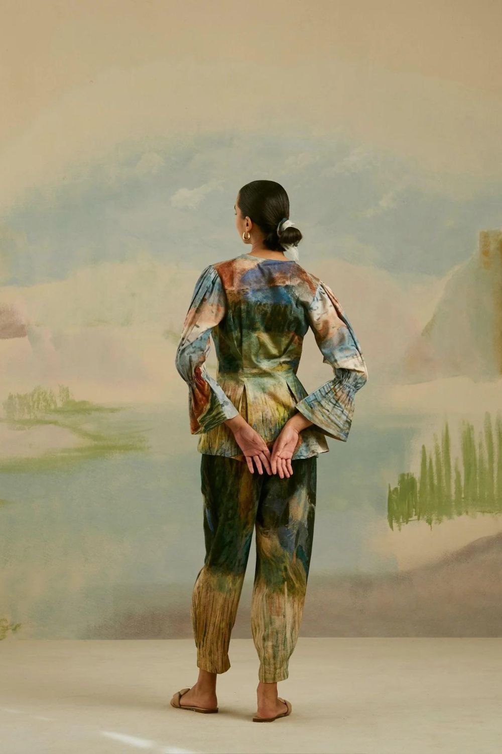 Pleat Pant - Valley