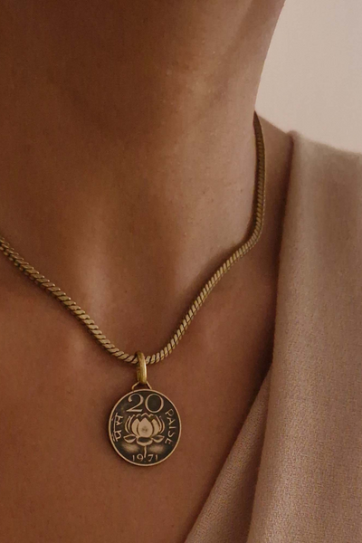20 PAISE PENDNAT-CHAIN