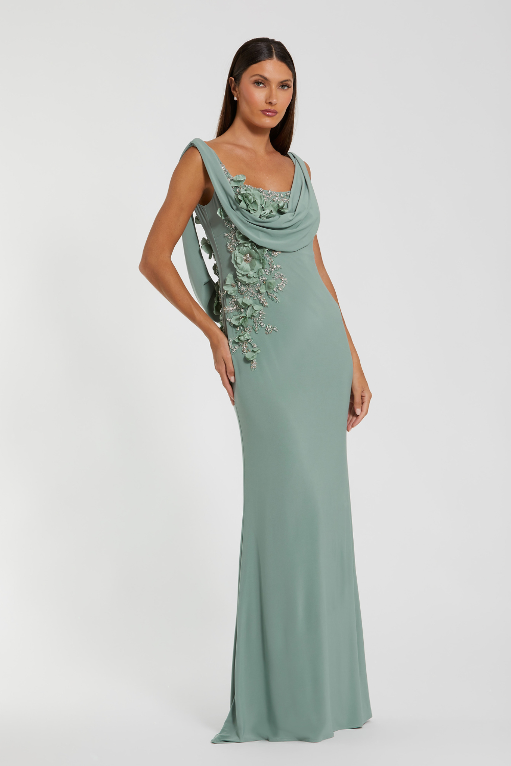 11910-With Beading-Sage