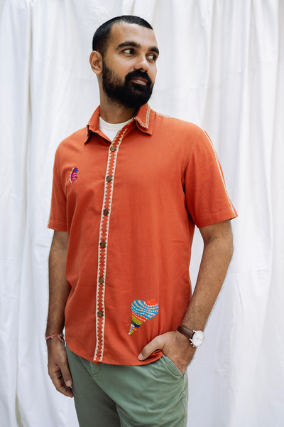 KHARIA RELAXED FIT SHIRT