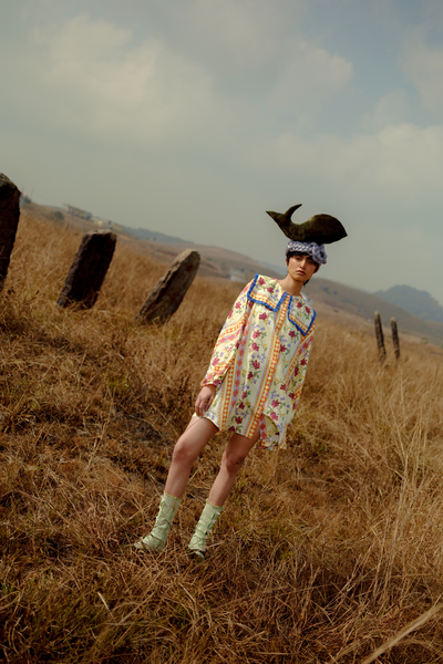Ivy Dress - Folk Bloom