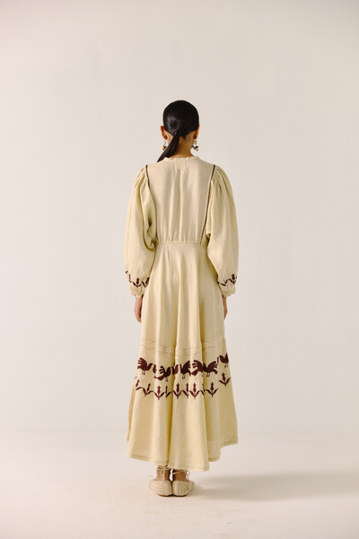 Emma Dress - Ivory