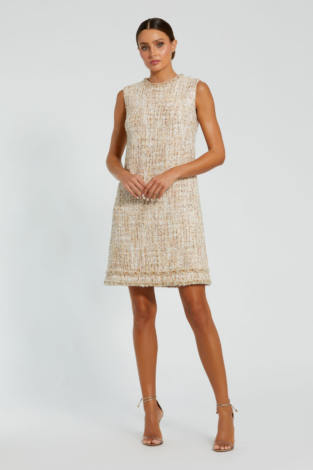 20795- Shift Dress-Blush