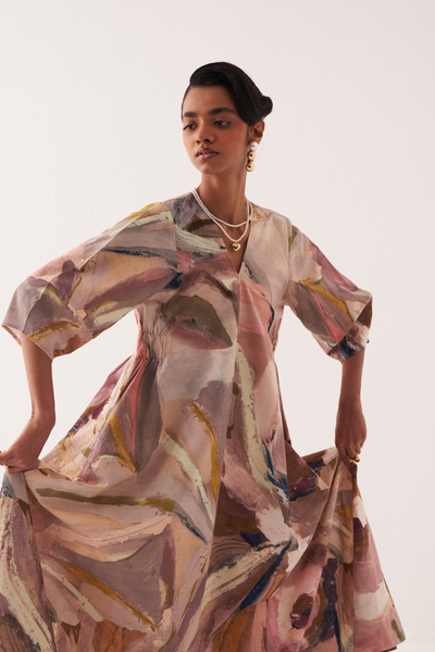 Wallflower Aline Dress - V Neck