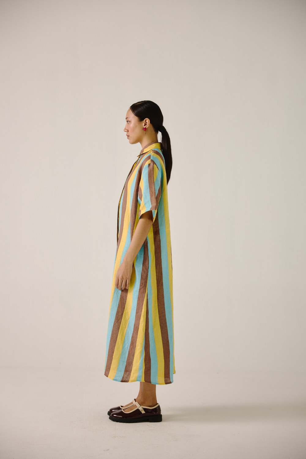 Ava Dress - Striper Print