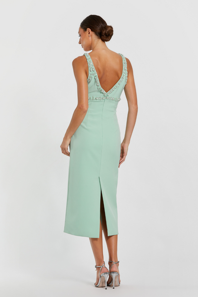 2276- Beaded Trim-Sage
