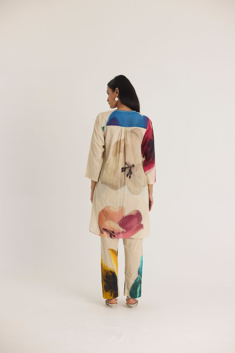 LILA SHORT KURTA SET