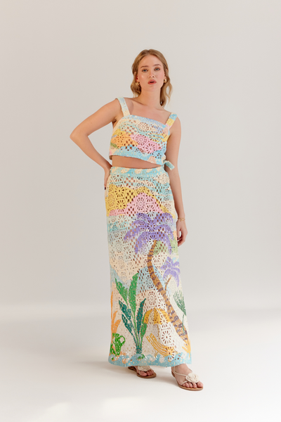 Magda Skirt - By the Sea