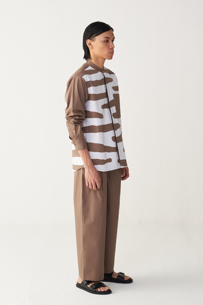 ABSTRACT APPLIQUÉ SHIRT