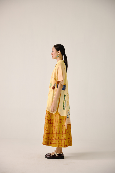 A-Line Long Dress - Fisherman