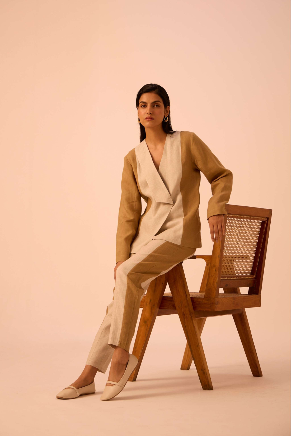 Dimtri Linen Panelled Set
