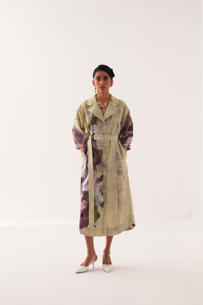 Pista Bloom Trench Set