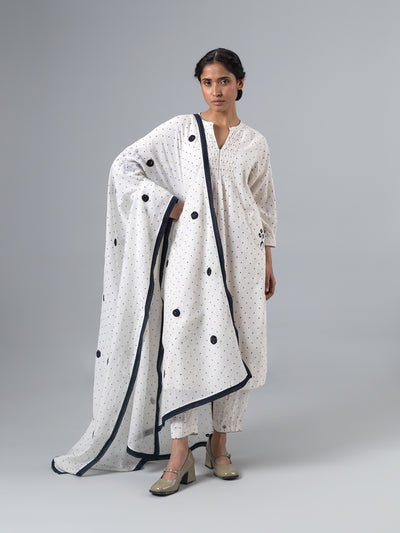 Souma Kurta-Natural Black